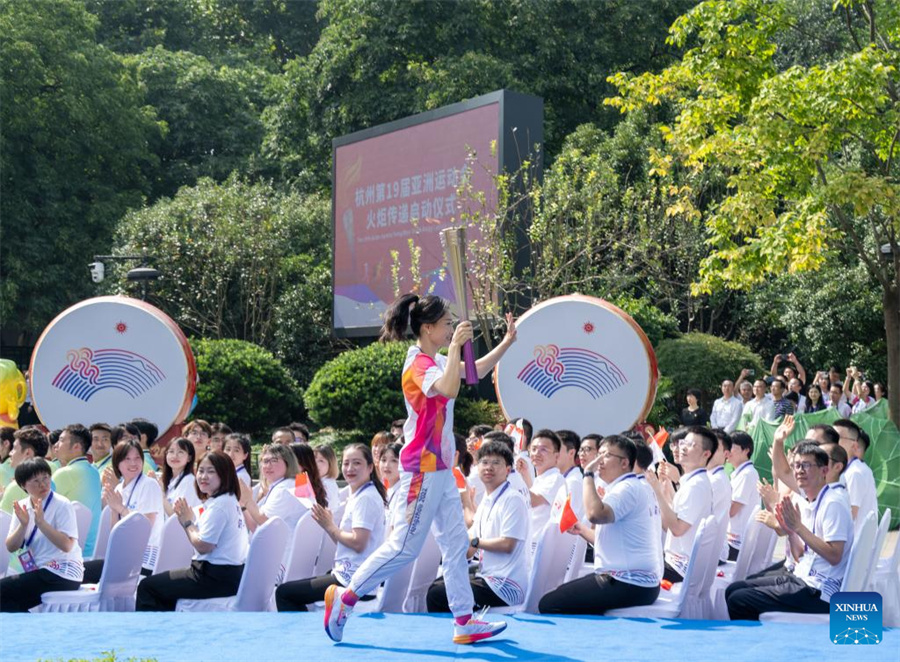 Torch Relay For 19th Asian Games Begins In Hangzhou The 19th Asian